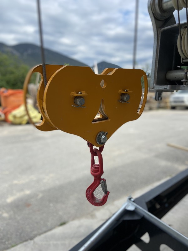 crochet grue de chantier Potain