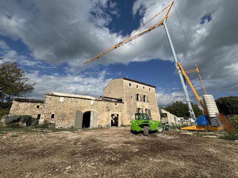 Location grue de chantier 
